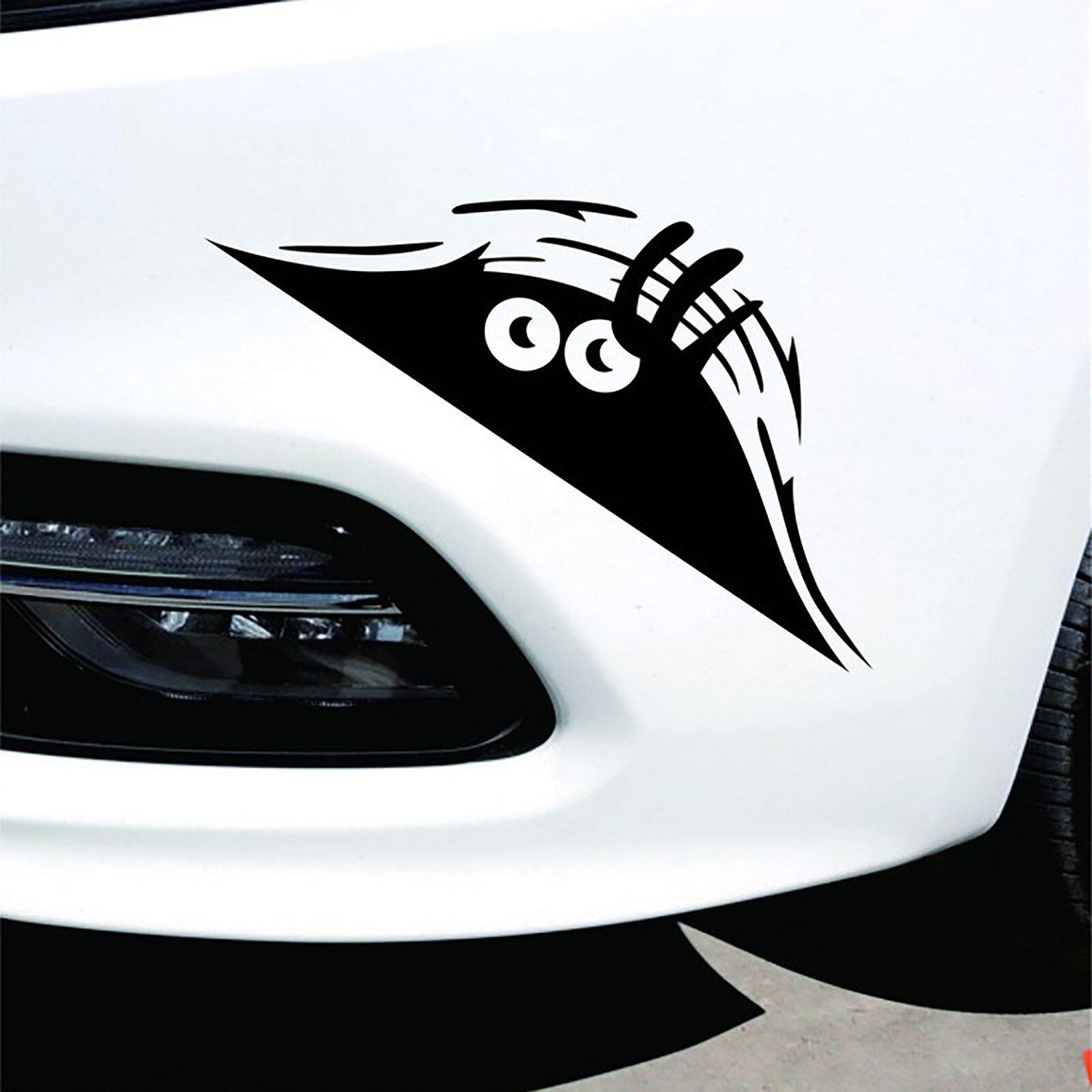 20*8cm Funny Peeking Monster Auto Car Walls Windows Sticker Graphic Vinyl Car Decals Car Stickers Styling Accessories EA10701