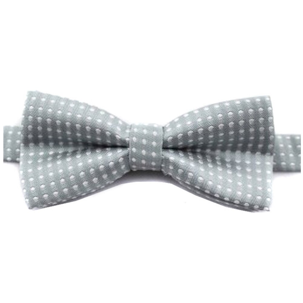 Mignon à pois noeud papillon pour Cool enfants garçons maigre papillon noeud papillon smoking cou cravates pour fête Pet Show cravate Corbatas: Argent
