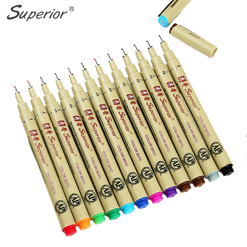 Multiliner Wijnrood 0,1 Mm –防水& Alcoholvaste Fineliner Voor Schetsen, Illustraties & Outlines, Perfect Bij Copic Markers