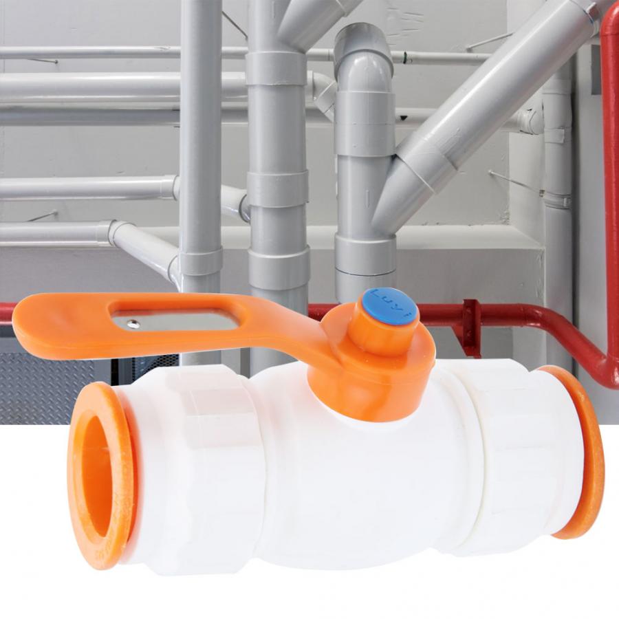 32mm PPR Plastic Kogelkraan Pijp Quick Connection Klep Waterleiding Accessoires