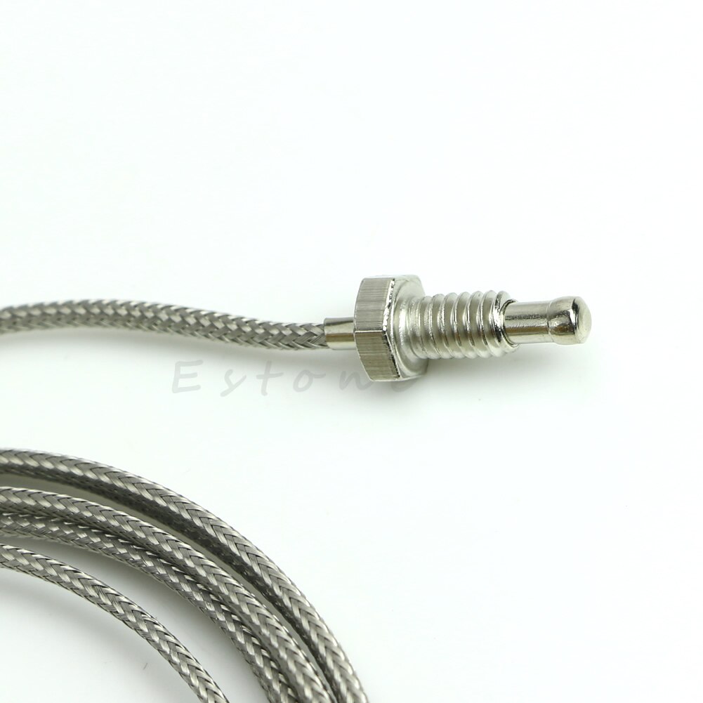 Wasserdichter 0-600 °c k-typ 2m thermistor-temperatursensor mit kabelsonde für eisbrecher, brotbackautomaten und backöfen
