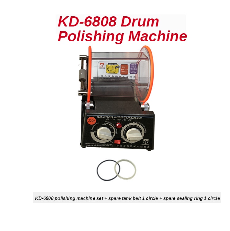 3 kg Drum Polishing Machine, Jewelry Rotary Tumbler, Tumbling Mini-Tumbler Rotary Tumbler Polishing Machine Jewelry Polisher
