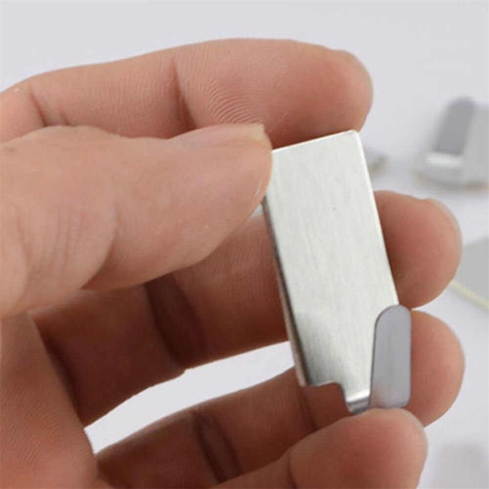 12 sztuk samoprzylepne haki na ręczniki ze stali nierdzewnej haki wieszania ubrań dla rodziny kapelusze torba rodzina szata kapelusze torba samoprzylepny wieszak ścienny na klucze