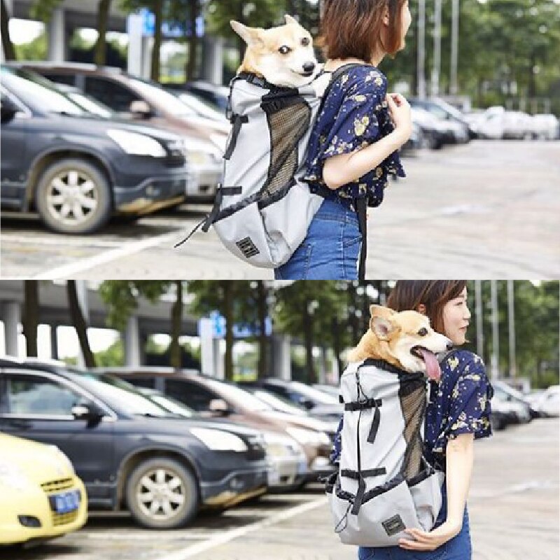 Pet Dog Carrier Bag for Large Dogs Outdoor Backpack Adjustable Big Dog Travel Bags Carrying Bag Pet Supplies