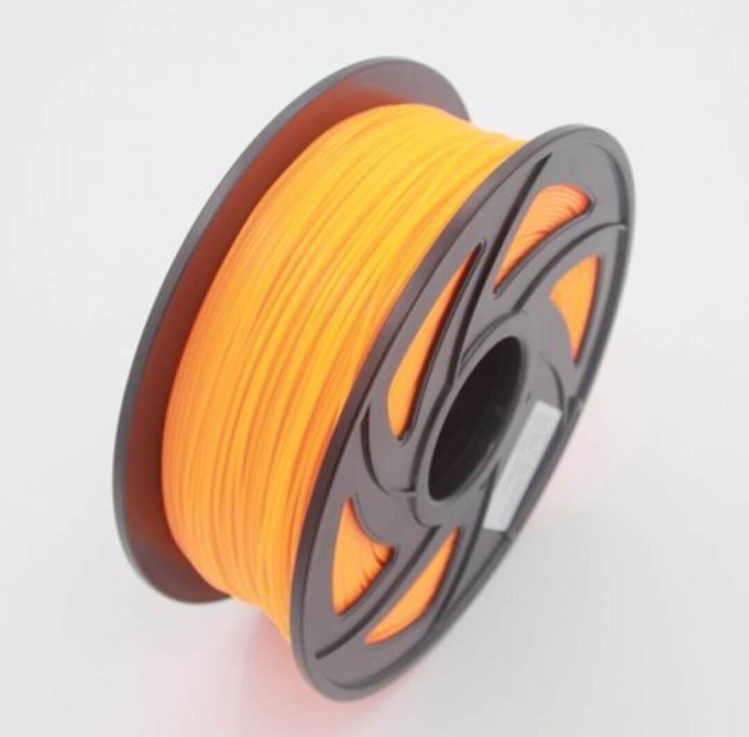 PETG 3D Printer Filament 1.75 Mm 1Kg Printing Luminous Glowing In The Dark Green Orange Blue Yellow Red Materials Fluorescence: Luminous orang