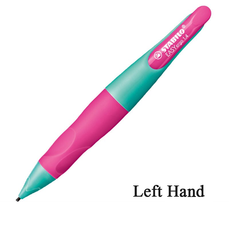 Stabilo Easyergo Mechanical Pencil 1.4mm Pencil Lead Left Right Hand Holding Automatic Pencils for Kids: Purple green Left