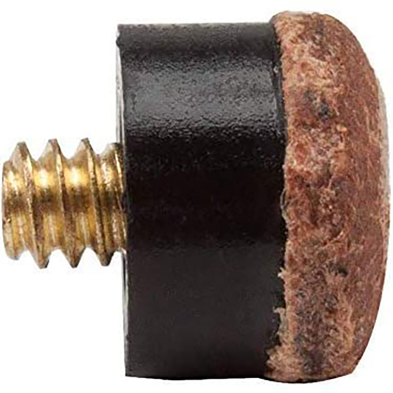 50Pcs Billiard Pool Cue Stick Screw-on Tips 13mm Billiard Cue Tips for Pool Cues and Snooker