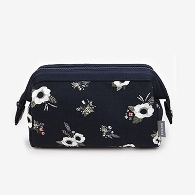 Bolso de viaje con de flamenco para mujer y niña, neceser para limpieza y belleza: 04