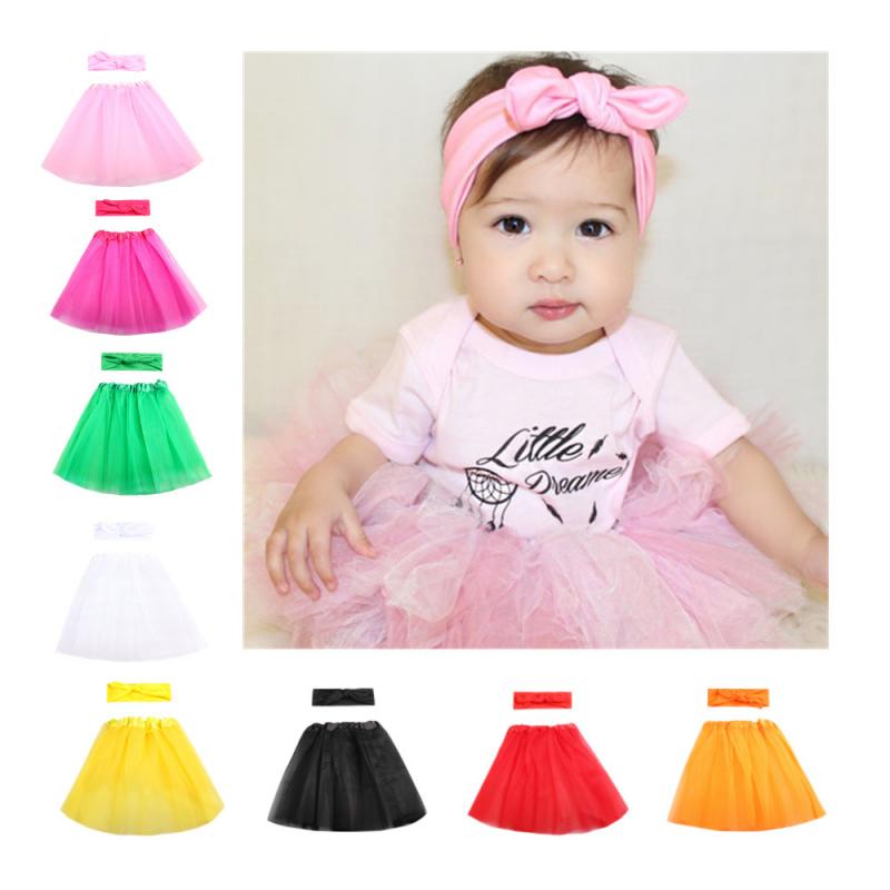 Baby Rokken Kinderen Dans Rok Baby Kleding Meisjes Pasgeboren Baby Hoofdband Tutu Kleding Rok Hoofdtooi Foto Fotografie Props