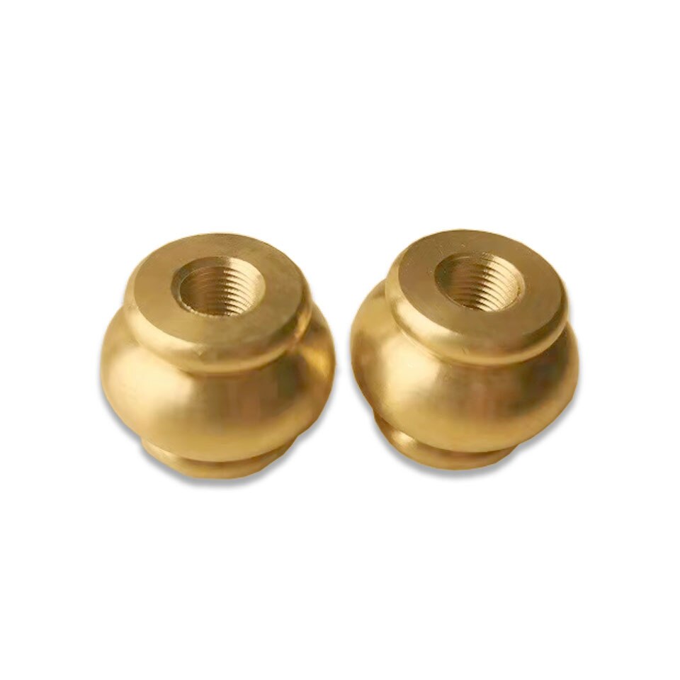 Internal Tooth M10 Brass Drum Connector 30 * 25MM Crystal Table Lamp Floor Lamp Decorative Parts Pitch 1.0mm Connecting Rod