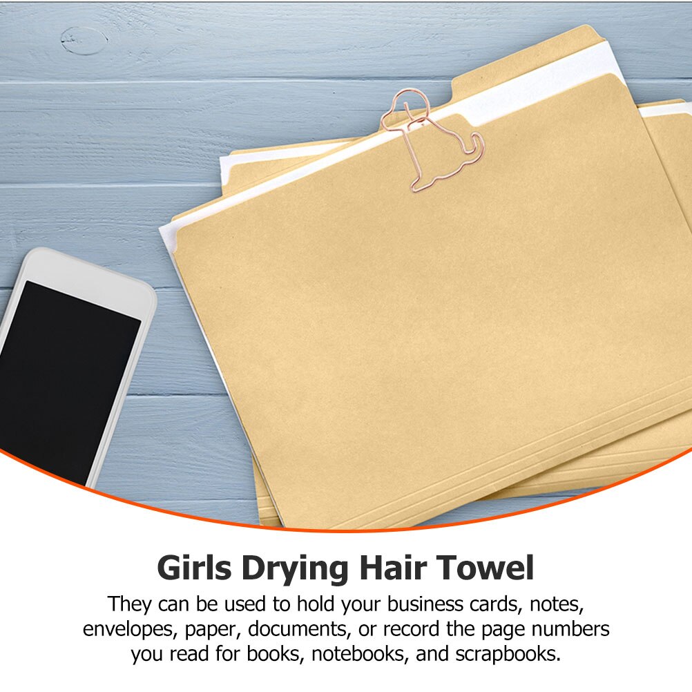 1 Set of Adorable Paper Clips Delicate Animal Paperclips Portable Dog Paperclips