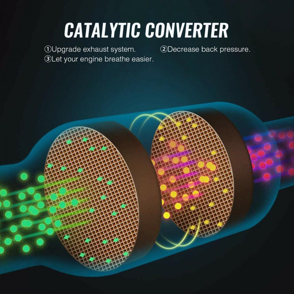 Catalytic Converter Weld-on Stable Performance High Flow Exhaust Manifold Catalytic Converter