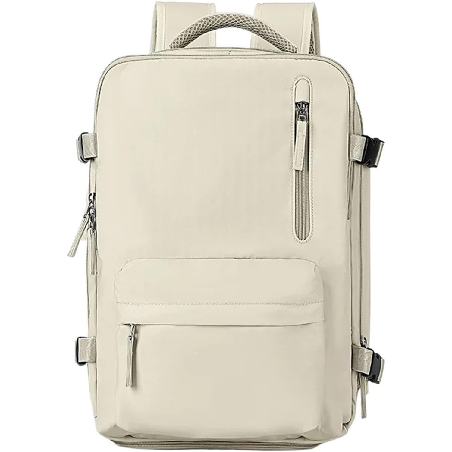 Short-distance Travel Backpack Luggage Bag High-end Large-capacity Women's Backpack College Student Schoolbag Waterproof bag: WHITE