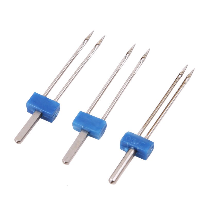 3 unids/pack de agujas dobles multifunción de doble aguja para piezas de máquina de coser Brother para herramientas domésticas máquina de coser casera 976846
