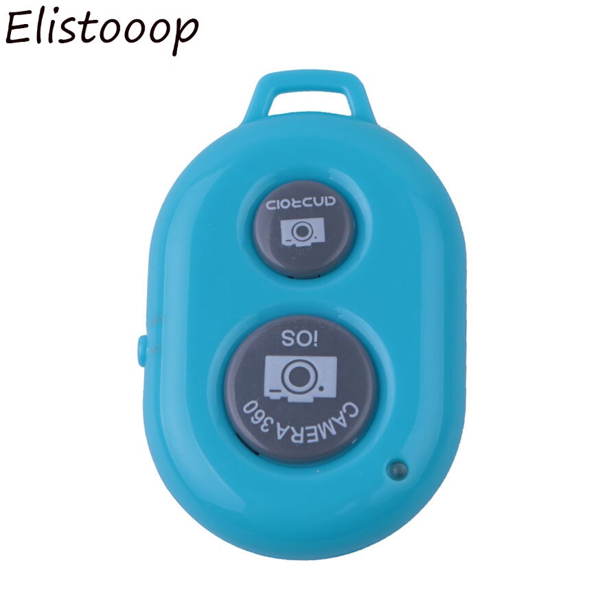 Polvo flexível tripé suporte do telefone bluetooth controle remoto câmera sem fio bluetooth controlador botão do obturador: Cor branca