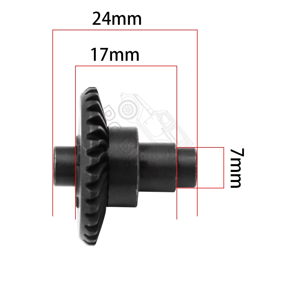 8T 24T/27T/30T/33T stali na stożkowa oś biegów dla 1/10 gąsienica RC osiowe SCX10 II III 90046 axi03014 Capra 1.9 utb