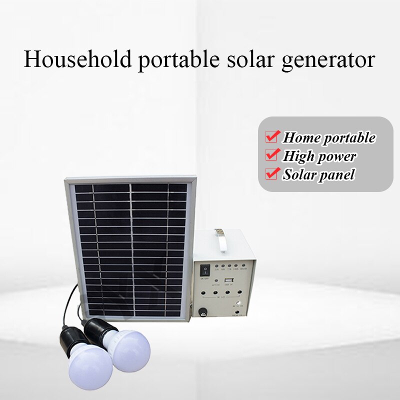 Solar generator home portable solar outdoor lighting supply solar panel solar light 40W 12V/5HZ