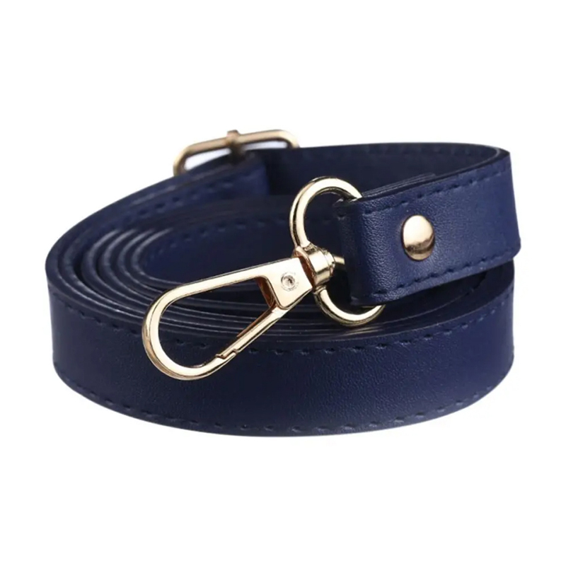 1PC 130cm Leather Shoulder Strap Buckle Bag Accessories Crossbody Bag Strap Handbag Handle Replacement Bag Belt