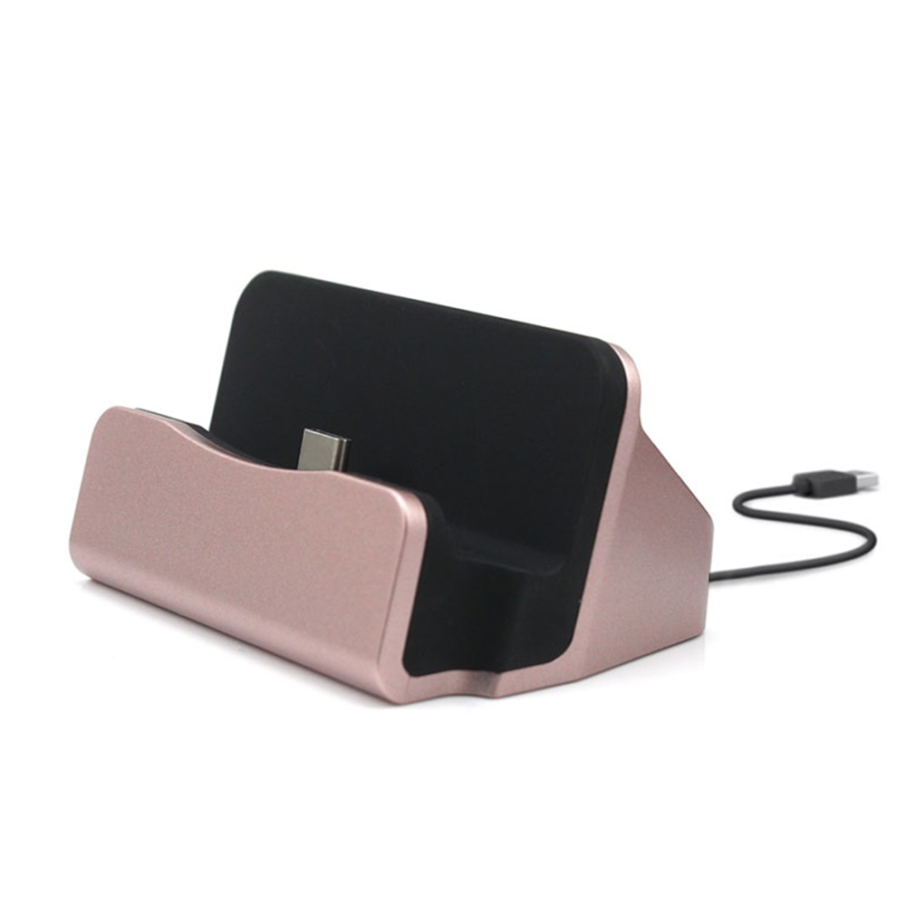 Docking Station Charger Voor Android Type C Desktop Poort Opladen Sync Cradle Dock Stand Houder USB-C Voor Xiaomi Voor Samsung