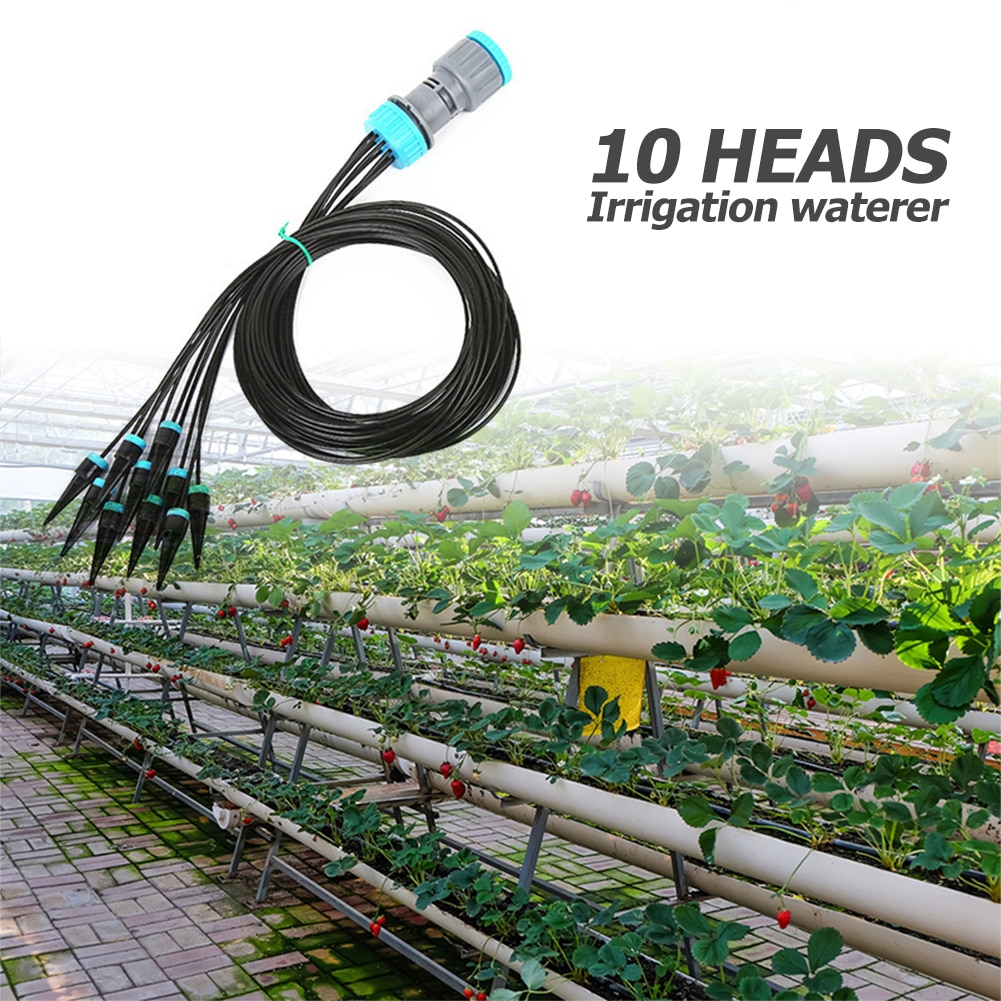 Garden Sprinkler Lawn Irrigation Drip DIY Drip Irrigation System Automatic Garden Hose Greenhouse Plant Watering Kits