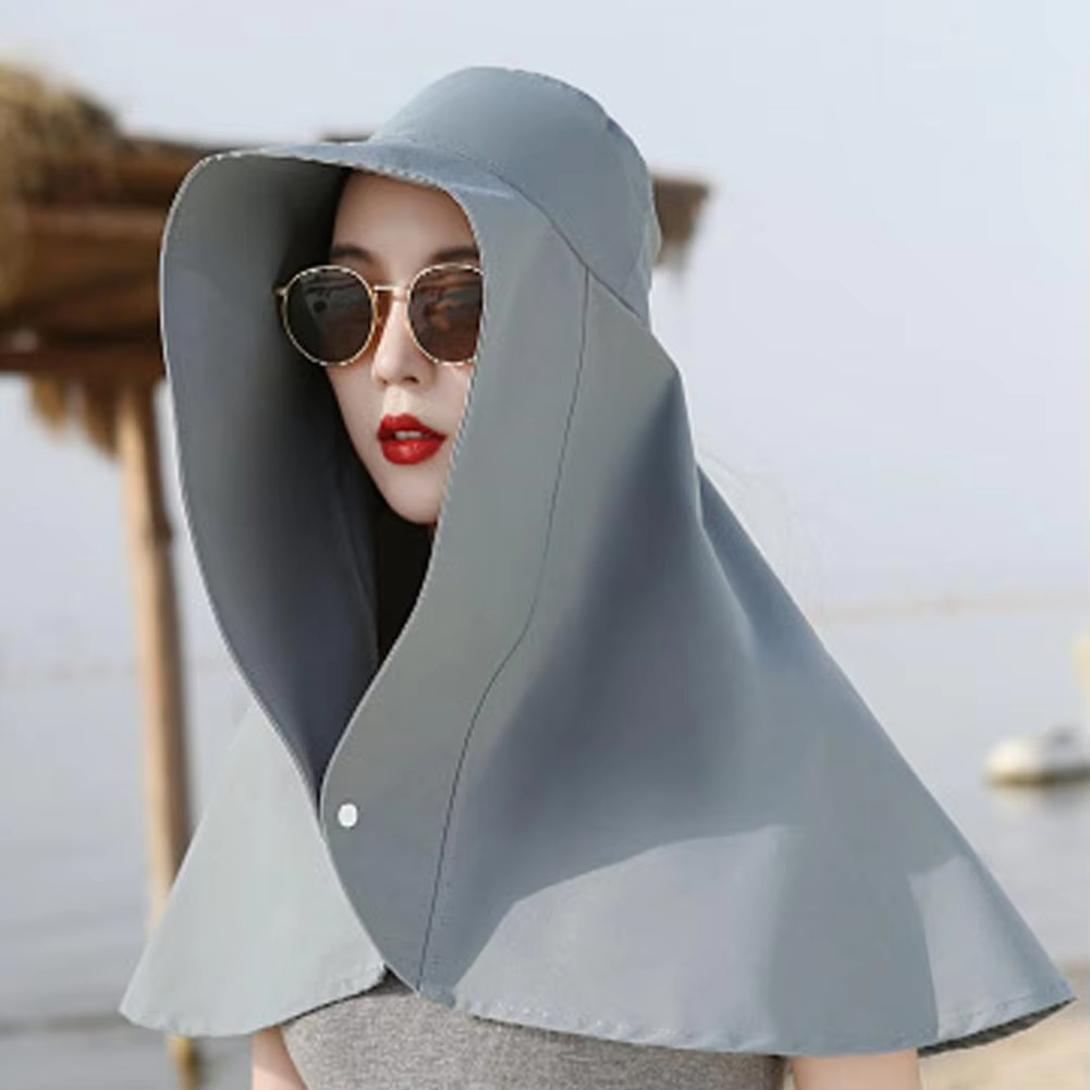 Chapeau de soleil version large pour l'extérieur, évacuation de l'humidité, respectueux de la peau, respirant, sweat-shirt à capuche, séchage rapide et confortable