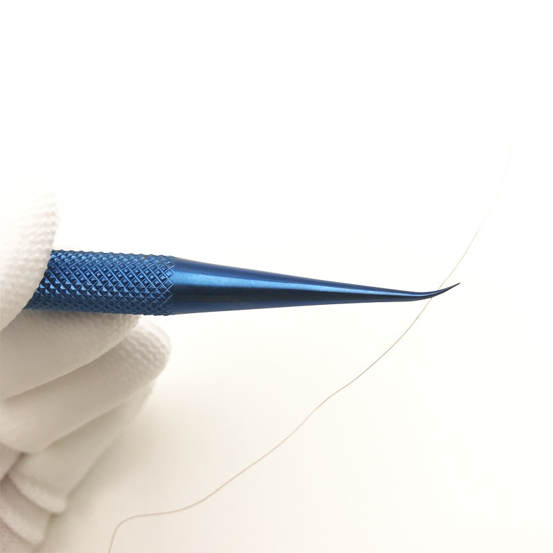 Tweezers Maintenance Tool 0.15mm Edge Precision Fingerprint Tweezers Titanium Alloy Board Flying line FDDSYB