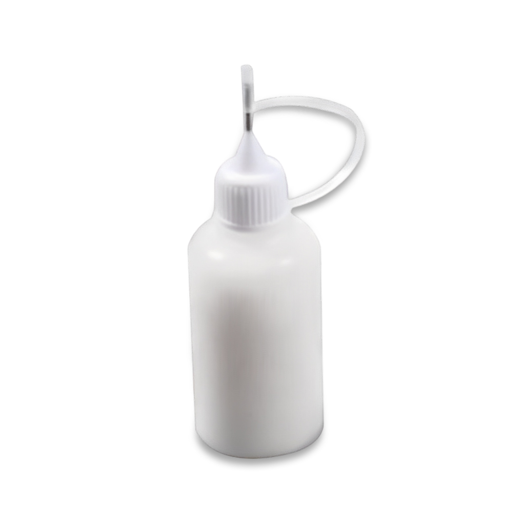 30 ml leere Kleberflasche mit Nadel, Präzisionsspitzen-Applikatorflasche für Papierquilling, DIY-Handwerk: Licht Grau