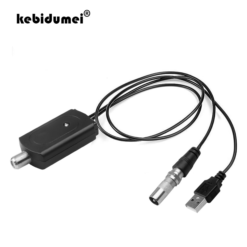 Kebidumei Tv Antenne Signaal Versterker Booster Laag Geluidsniveau Eenvoudige Installatie 25db Voor Hdtv Tv Antenne Signaal Booster Antenne