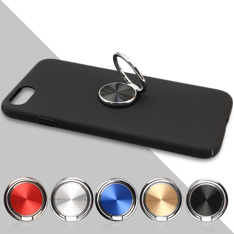 Luxury Metal Finger Ring Stand Phone Holder Car Magnetic Bracket Desktop Mount Support For iPhone 12 iPad xiaomi huawei samsung