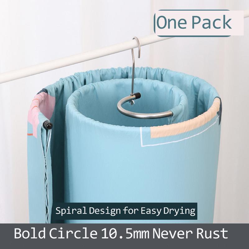 Clothes Hanger to Dry Space Saving Hanger Cloth Drying Rack for Laundry Outdoor Clothesline Linen Wall Dryer Racks Garment Home: One Pack