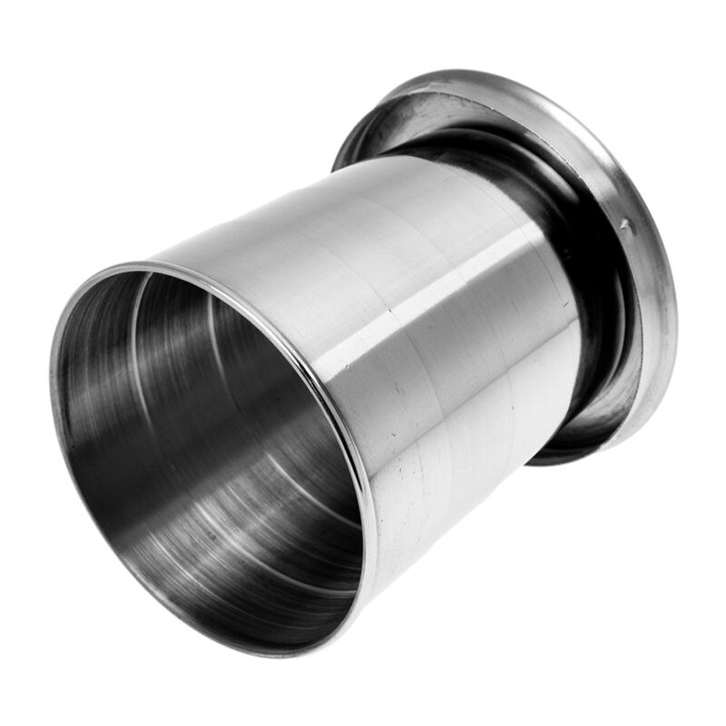 Opvouwbare beker telescopische beker intrekbare beker sport wandelen kamperen 240ml sleutelhanger