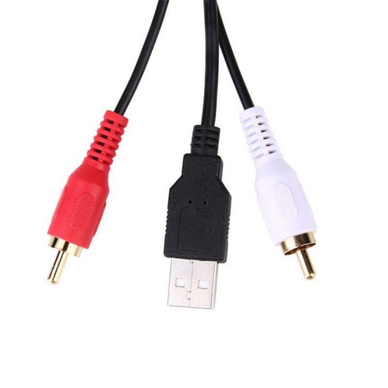 Extension Cable Car Dashboard Motor USB 2.0 3.5mm AUX Lead Extension Cable Car Accessories