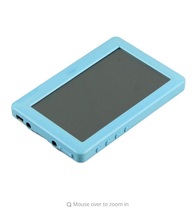 Lecteur MP5 MP3 MP4 avec écran tactile de 4.3 pouces, 8 go, , sortie TV numérique, Support de carte TF, lecteur de musique