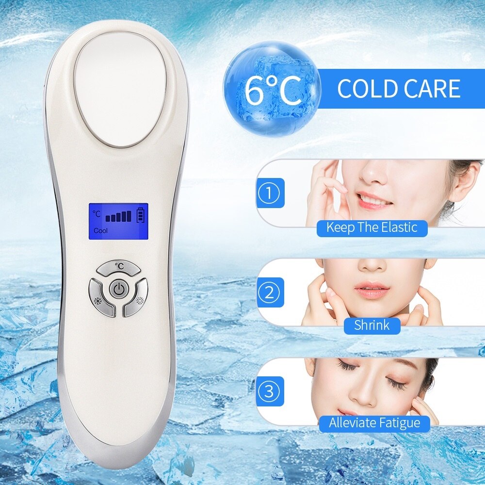 Beauty Cold Instrument Skin Rejuvenation Massager ... – Vicedeal