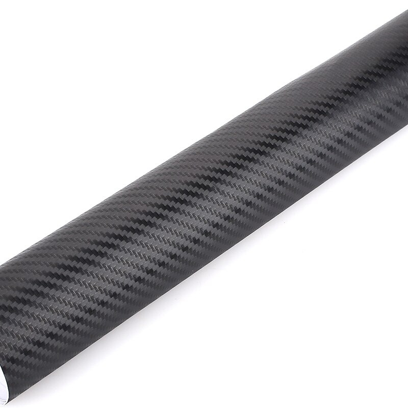 1pcs Universal Laptop Sticker 3D Carbon Fiber Film Durable Notebook Carbon Fibre Decal Laptop Skin Sticker Black 3D Decal