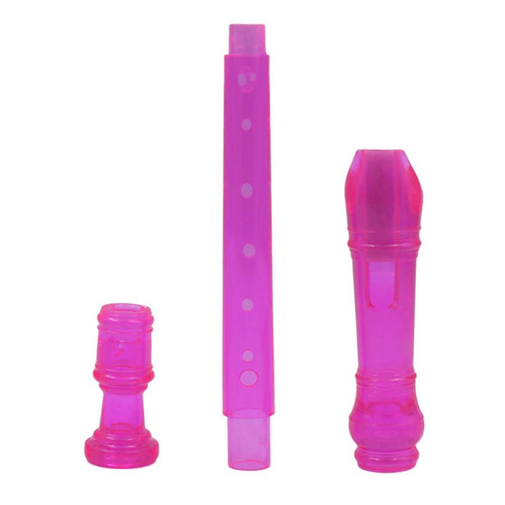 8 Gaten Lange Fluit Abs Plastic Musical Sopraan Recorder Fluiten Kids Educatief Instrument