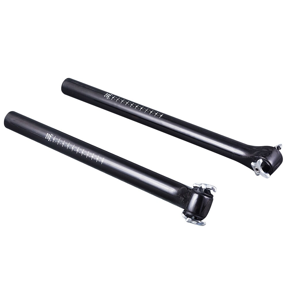 Glossy UD Carbon Fibre Bicycle Seat Post Cycling SeatPost Bike Seat Tube Parts Diameter 27.2mm 30.8mm 31.6mm Angle 5/20 Degrees