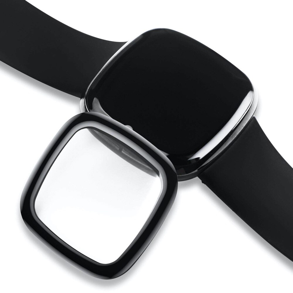 20D miękka folia ochronna do Fitbit Versa 2 3 Sense lite inteligentny zegarek zakrzywiony ekran pełnoekranowy akcesoria ochronne (nie szkło)