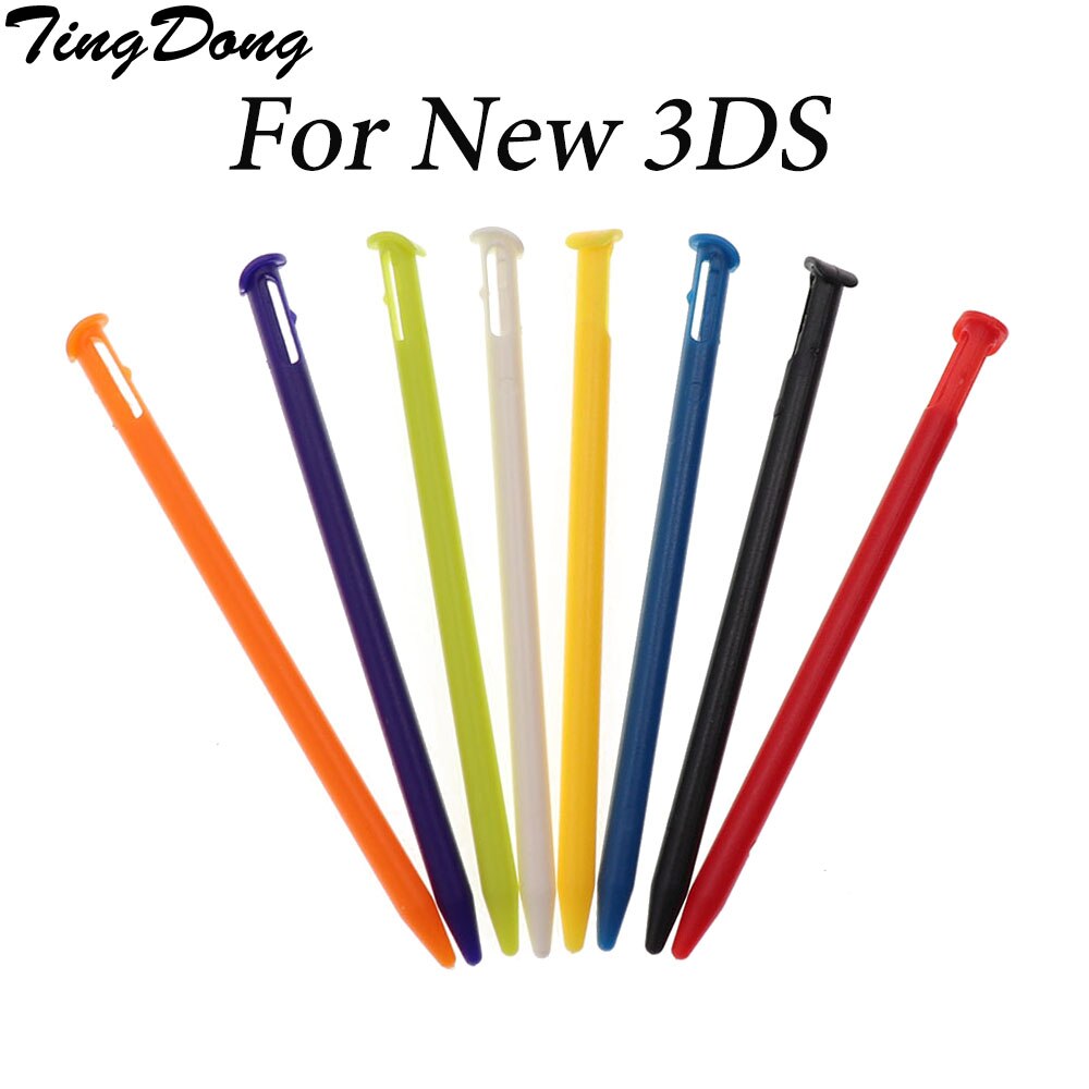 Tingdong 8Pcs Plastic Touch Screen Stylus Pen Voor Nintendo 3DS Voor 3ds Game Accessoires