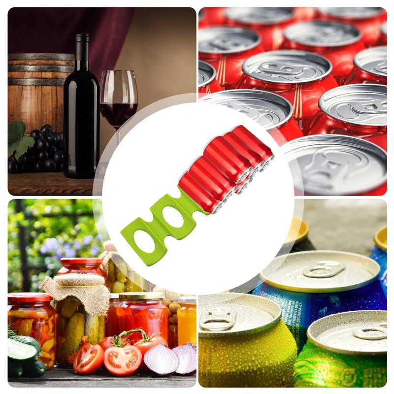 Empilhador de latas de silicone, tapete empilhador de garrafas para geladeira Fridge Monkey, organizador de garrafas de cerveja para geladeira, empilhador antiderrapante para cozinha