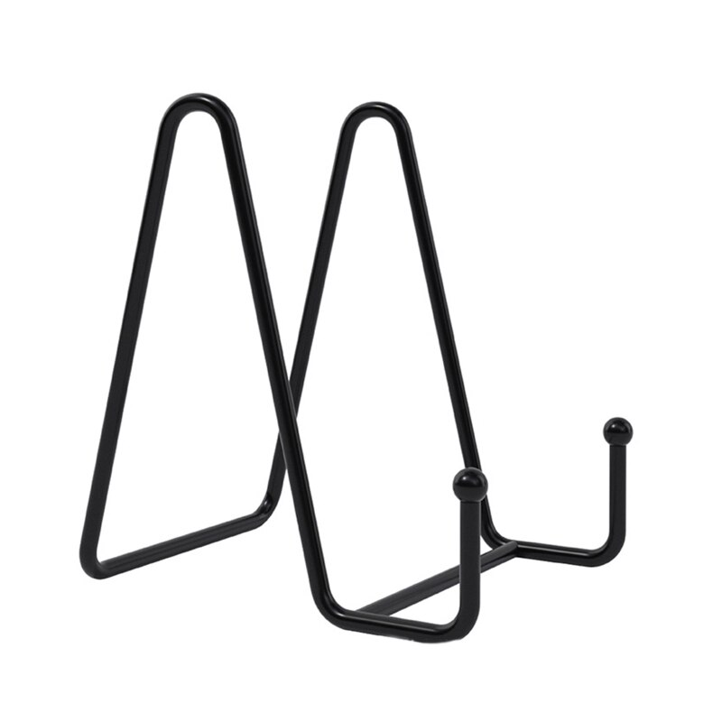 Plaat Staat Voor Display Ijzeren Ezel Display Stand Houder Metalen Frame Voor Foto Foto Decoratieve Schotel Tafelblad Art Home Office