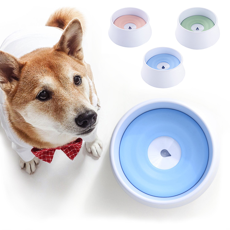 1200ml Pet Cat Dog Water Bowl Floating Bowl Slow Water Feeder Dispenser Anti-Overflow Pet Fountain