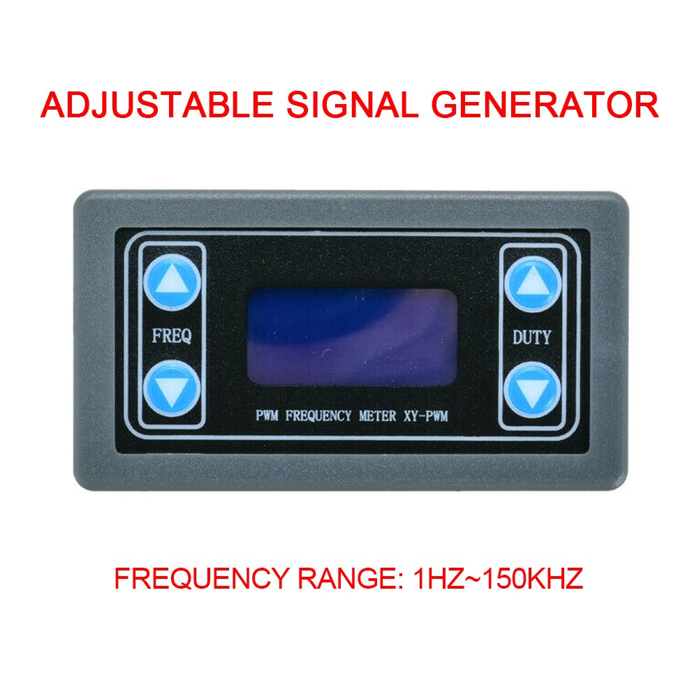Module électronique réglable 1Hz-150Khz de Cycle de service d'équipement d'essai de noir de générateur carré de Signal de fréquence d'impulsion de PWM Stable