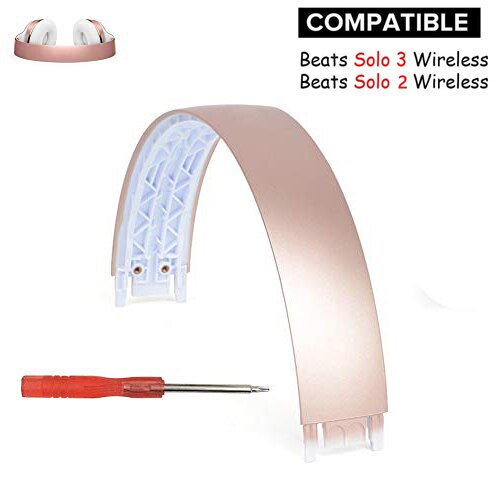 Replacements Top Arch Headband Repair Spare Parts For Beat Solo 2.0 3.0 Headphone: ROSE RED