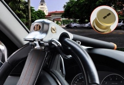 Air lock Car steering wheel lock auto anti theft: 2001A19 black