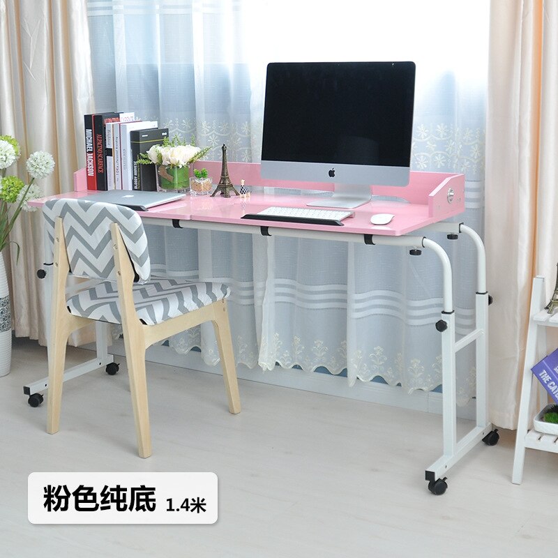 Multifunctional large bed laptop stand simple style study high load-bearing lifting desktop computer desk: C.1.4M