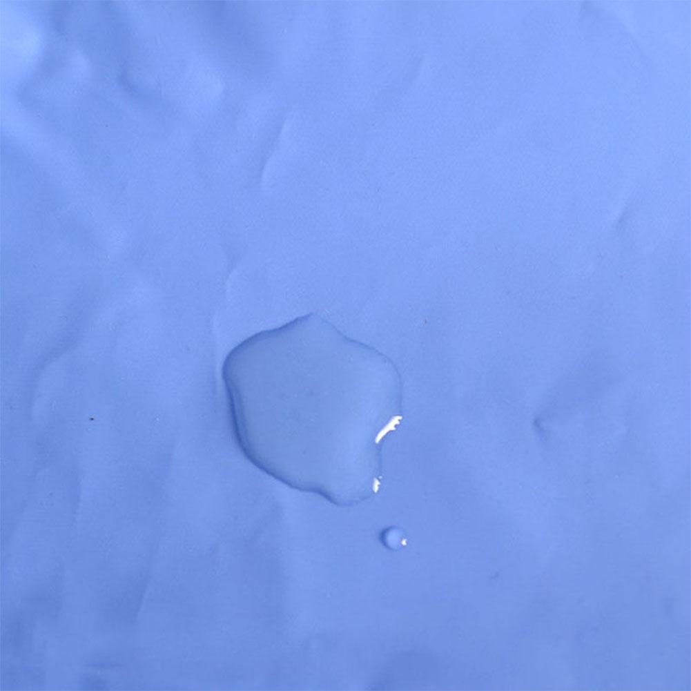 Blauwe airconditionerhoes schoonmaken, stofvrij maken, hoes schoonmaken, waterdichte beschermer