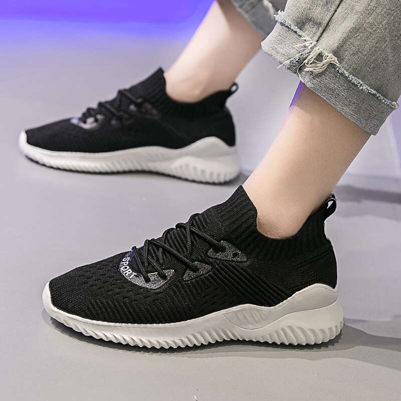Sommer klassiske kvinder tennissko stabilitet slid atletisk sportssko sommer kvinder cool bløde åndbare sneakers sneakers