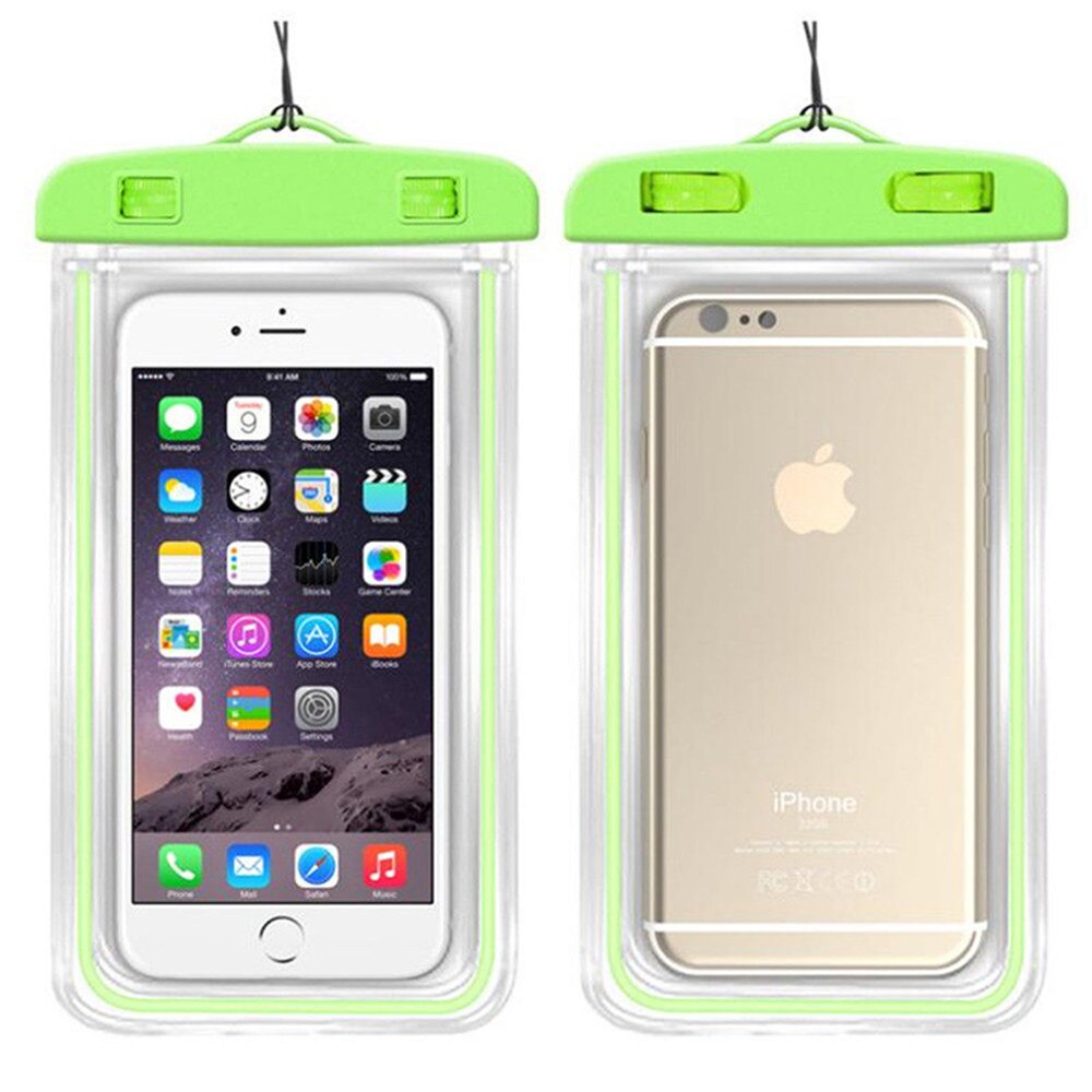 Luminous Glow Waterproof Pouch Bag Pack Dry Case Cover For Your Phone: 3