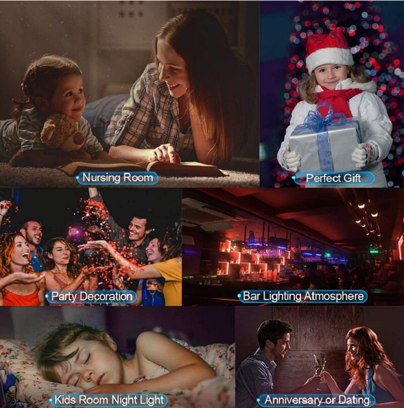 Bluetooth stjernehimmel projektor led nat lys projektor galakse tåge hav musik højttaler kontrol stjerne projektor måne nat lampe